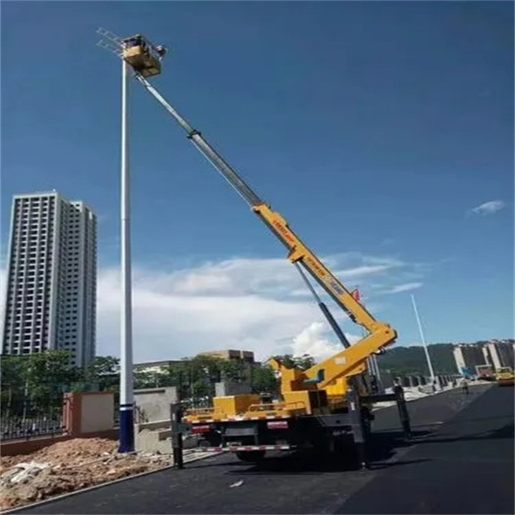 古田县维修路灯的曲臂升降车出租