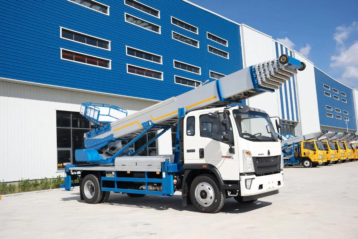 古田县出租云梯车高空作业车 建筑垃圾搬运